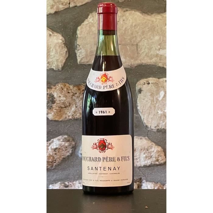 Vin rouge, Santenay, Domaine Bouchard et fils 1961 Rouge