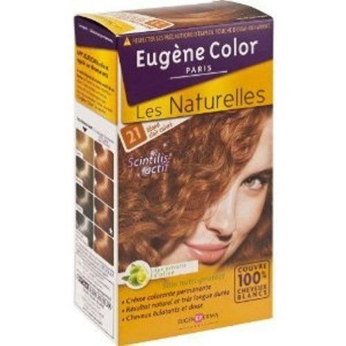 Eugène Color Les Naturelles Crème Colorante Permanente n°21 Blond Clair Cuivré