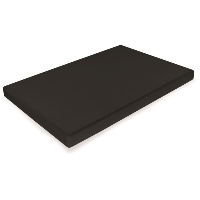Planche a decouper pehd - noir