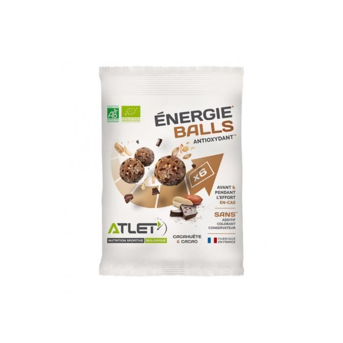 Energie balls bio cacahuète cacao amande (40g)