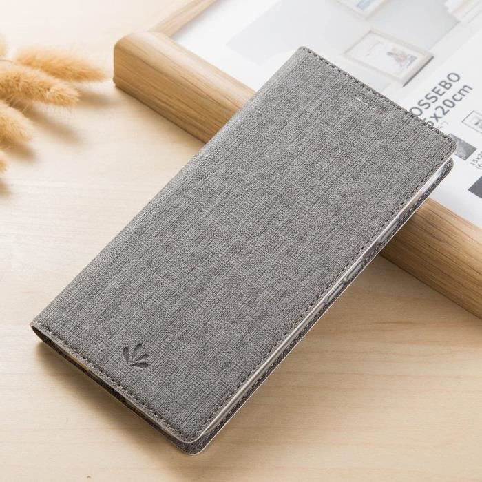 Etui Housse OnePlus 5T, Rabat Wallet Magnétique Style de Livre Coque Protection PU Cuir Housse avec Fentes Cartes et FonctionNB