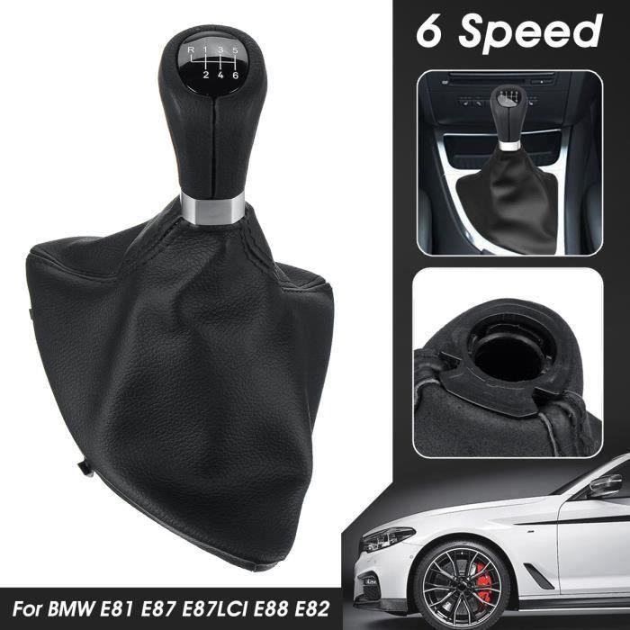 Pommeau de Levier de Vitesses Soufflet Pour BMW E81 E87 E87LCI E88 E82 6-Vitesse @JBL