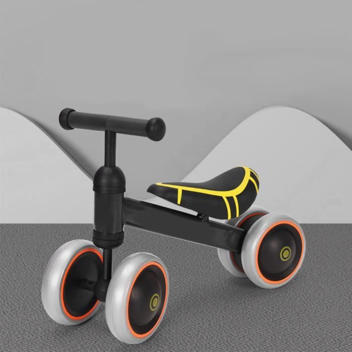 KEKE Jolie Draisienne 1-3 Ans Bébé Vélo Enfant sans Pédales (Noir)