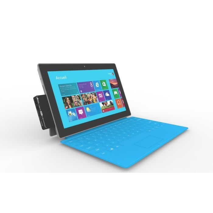 HUB USB 3.0 +lecteur carte pour Microsoft Surface
