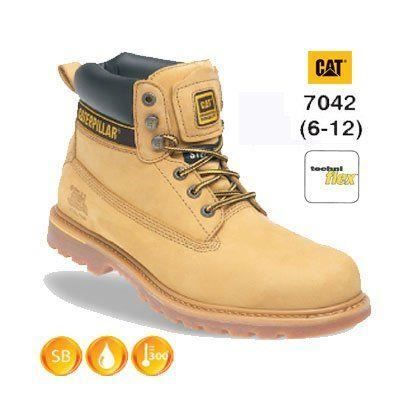 Caterpillar CATHOLTH10 Holten Chaussures de sécurité en cuir nubuck Taille 44