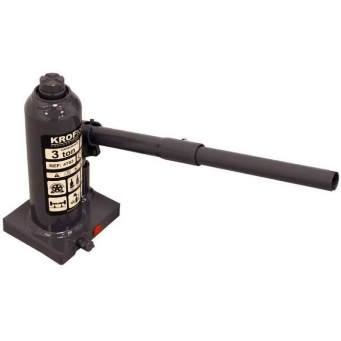 CRIC HYDRAULIQUE BOUTEILLE 3 TONNES