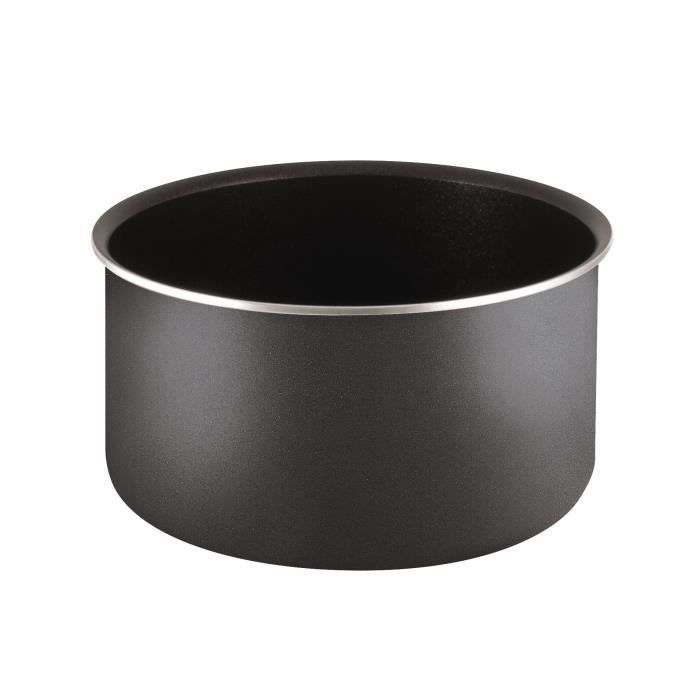 Lagostina Ingenio Essential, Rond, Noir, Aluminium, Meteorite Resistium, 1 pièce(s), 16 cm