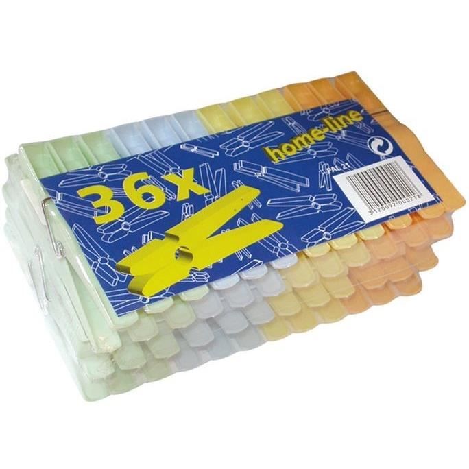 MONDEX - Pince linge plastique sachet de 36