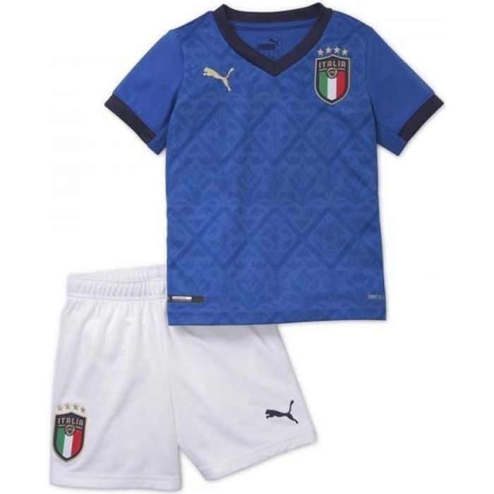 Maillot de Foot Italie 2020 2021 Pas Cher Kit Enfant Garçon