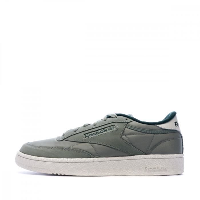 Baskets Vertes Homme Reebok Club C 85