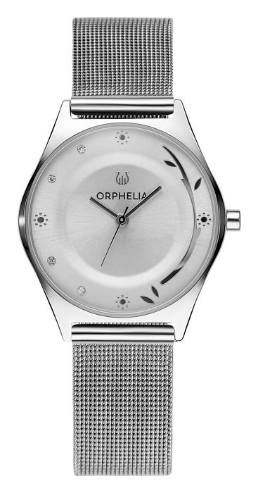 ORPHELIA - Montre Femmes - Quartz - Analogique - Bracelet en Acier inoxydable - Argent - OR12601