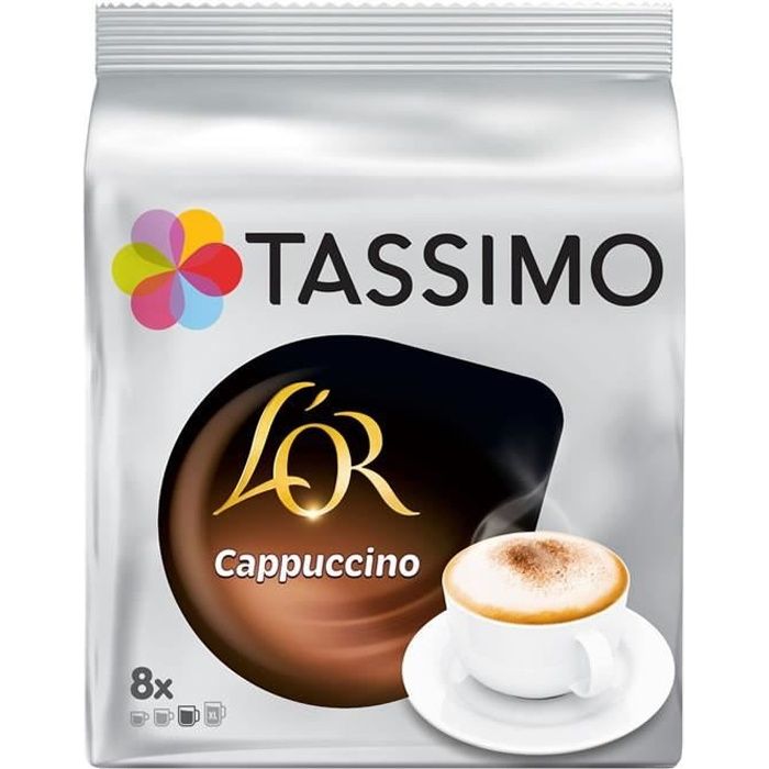TASSIMO : L'Or - Cappuccino 8 Dosettes de café