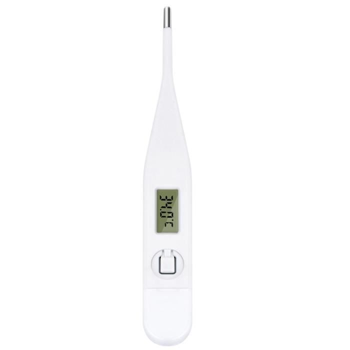 Thermomètre numérique Lecture précise rapide pour la mesure de température des aisselles orales rectales THERMOMETRE BEBE