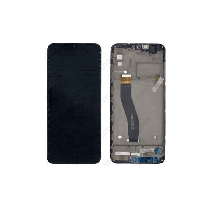 Originale Ecran LCD Complet Noir pour WIKO View 4 Lite avec châssis