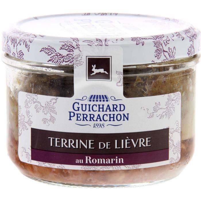 GUICHARD PERRACHON Terrine lièvre romarin - 180 g