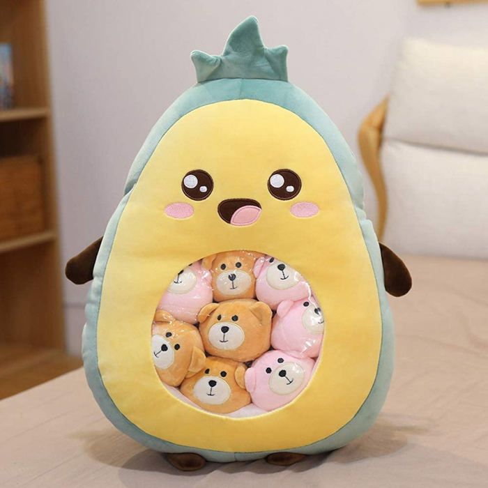 Peluche électrique Anti-stress Punch Me – Bleue, Souple, Avec Texte Drôle, Fonctionne Sur 3 Piles AA