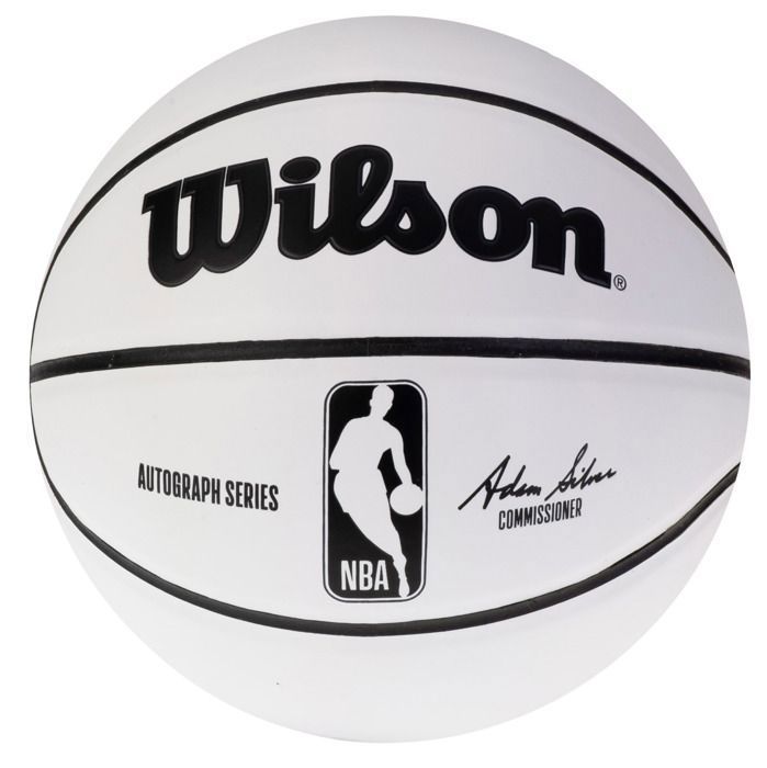 Ballon de basket - Wilson - Autograph Mini Ball WTB3405XB - Taille 3 - Cuir synthétique - Unisexe Ballon de basket - Wilson - Autograph Mini Ball WTB3405XB - Taille 3 - Cuir synthétique - Unisexe