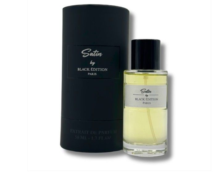 Satin black edition extrait de parfum mixte 50 ml - Cdiscount Au quotidien