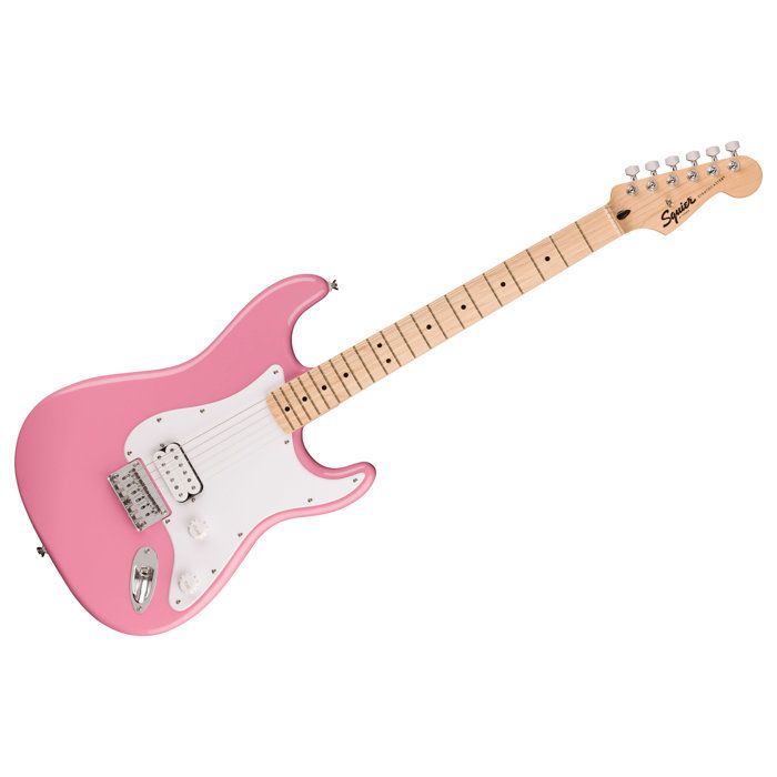 Squier Sonic Stratocaster Flash Pink : La Guitare Électrique Audacieuse pour Guitaristes Exigeants (229,40 €)