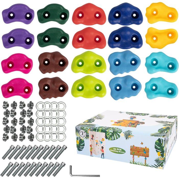 Lot De Prises D'escalade – Pour Chambre D'enfant – Mur D'escalade – Occasion