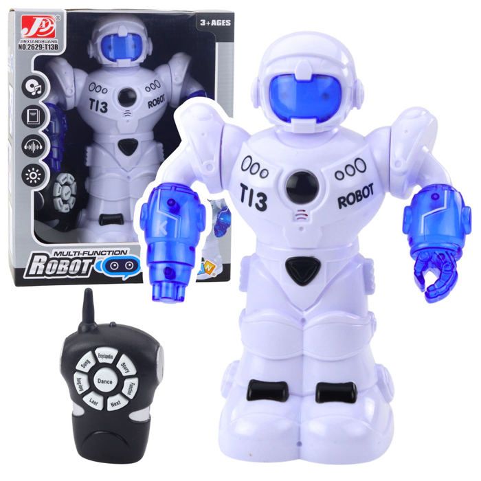 Robot Intelligent Télécommandé RC Avec Lumières Et Sons
