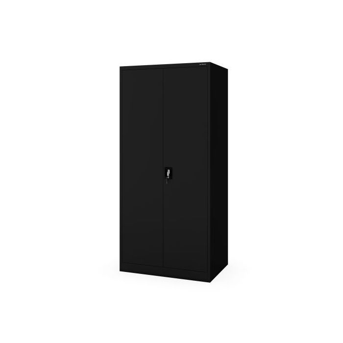 Armoire à documents verrouillable JAN H D600 900 x 1950 x 600 mm noire