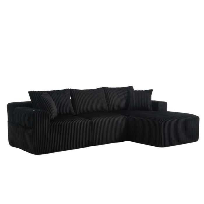 canap-modulaire-chaise-longue-2-places-velours-noir-257x160x62-cm