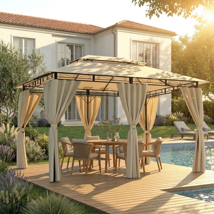 Tonnelle De Jardin 3x4 Destockagenull