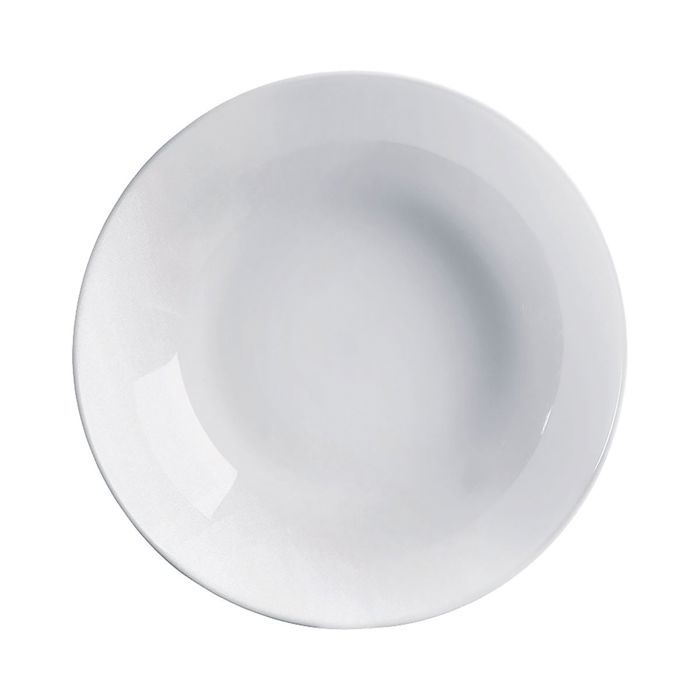 6 assiettes creuses Diwali Granit - Luminarc - verre opale extra résistant