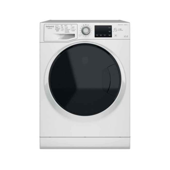 Lave-Linge et Sèche-Linge Hotpoint 8Kg/6Kg 1400RPM Blanc - NDB 864489 WDA SPT