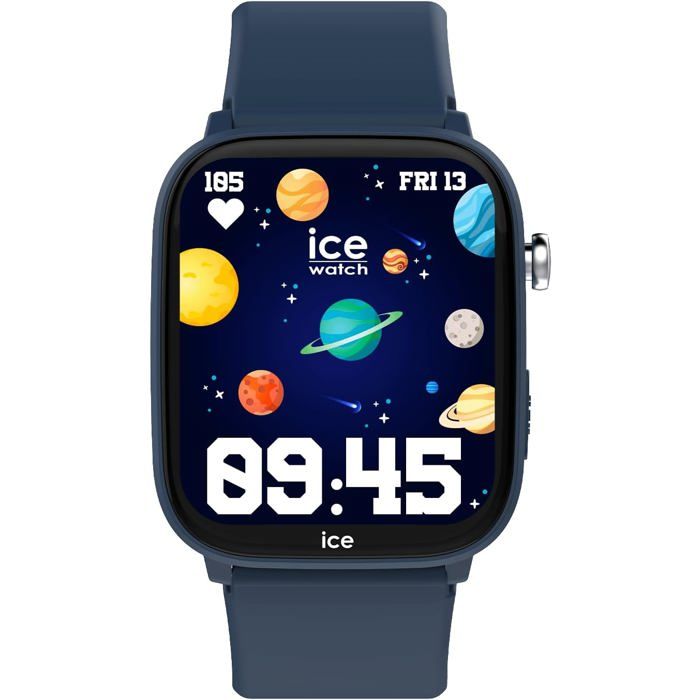Montre connectée géolocalisable bleue pour enfant - ICE-WATCH - Find Hub - Bracelet en silicone - Boîtier 36 mm