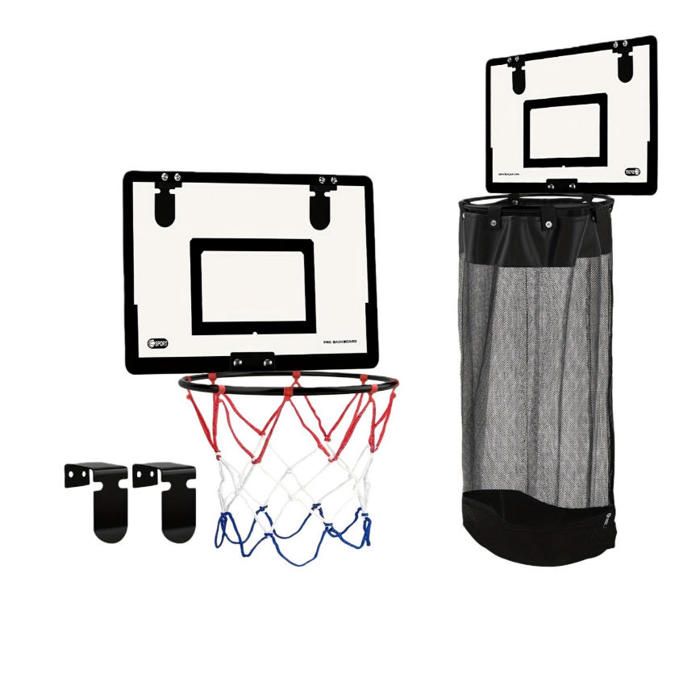 Panier-à-linge-panier-suspendu-style-basket-ball-2-en-1-panneau-bois-fond-zippé-crochets-porte-grande-capacité-40-gallons-Noir