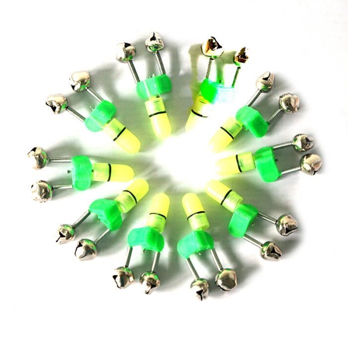 Lot De 5 Cloches De Pêche Alarme - Détecteur De Touche Réglable Pour Pêche De Nuit