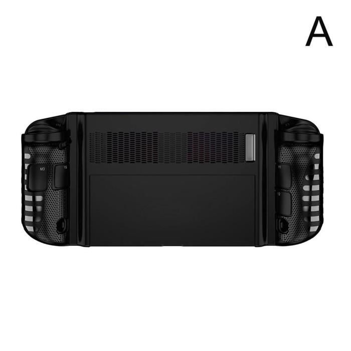 Juste en silicone pour console de jeu ASUS Rog Ally,étui 3 en 1,verre et capuchon,bouton en Juste en silicone pour console de jeu ASUS Rog Ally,étui 3 en 1,verre et capuchon,bouton en
