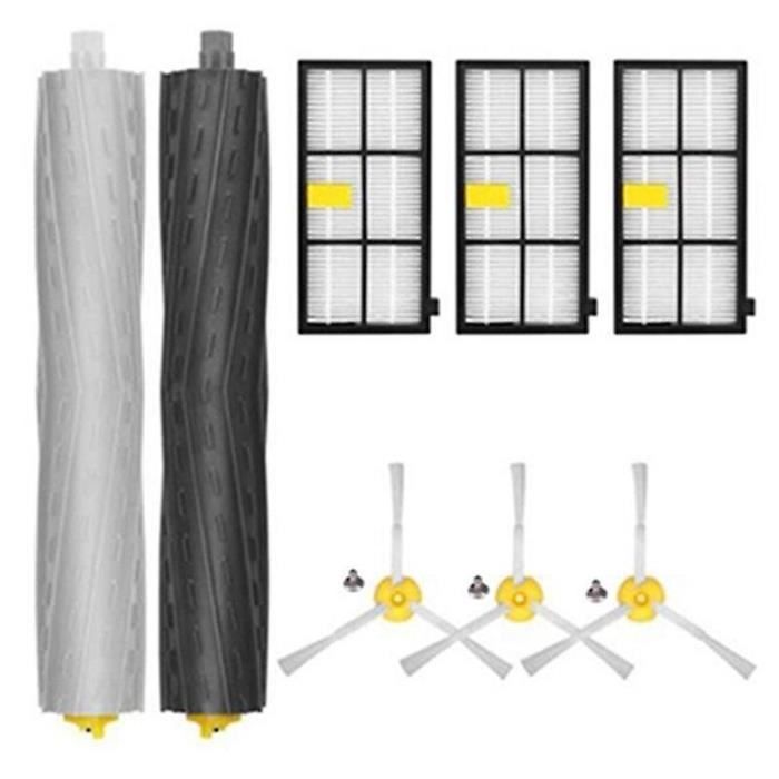 Filtres De Rechange Pour IRobot Roomba Séries I, E, J - Lot De 4 Filtres HEPA - Compatible I3, I7, E5, E6, Etc. Filtres Haute Efficacité 99.9% Poussière 0.1 Micron