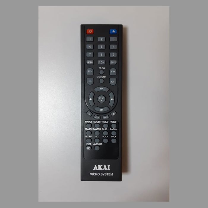 Télécommande AKAI CM80KN Neuve Compatible Chaîne hifi Livraison depuis la France