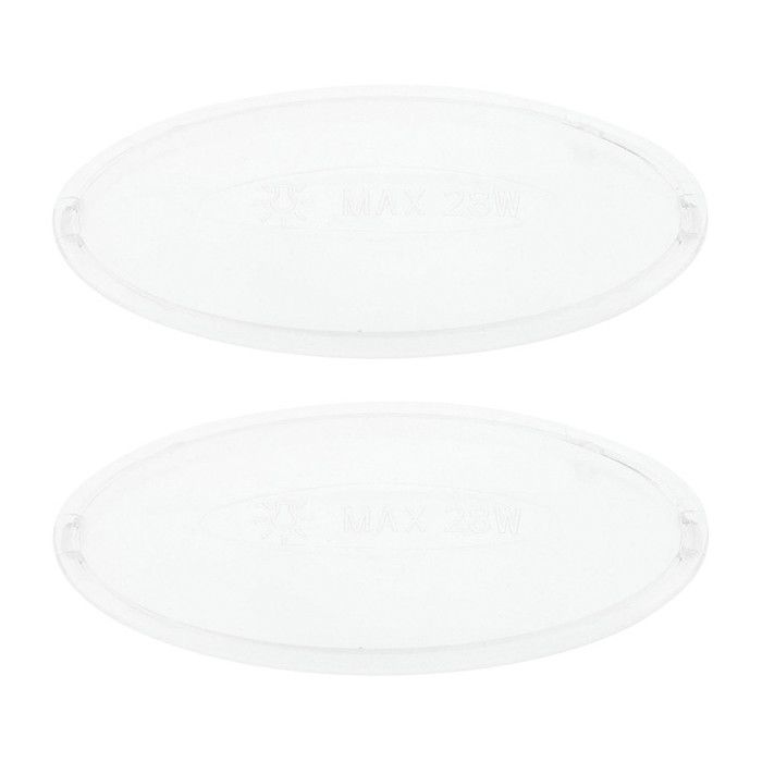 Eu De 2 Diffuseurs De Lumiere Plafonnier 100x65mm 5024879600 0 Pour Hotte Electrolux Achat Vente Hotte Cdiscount