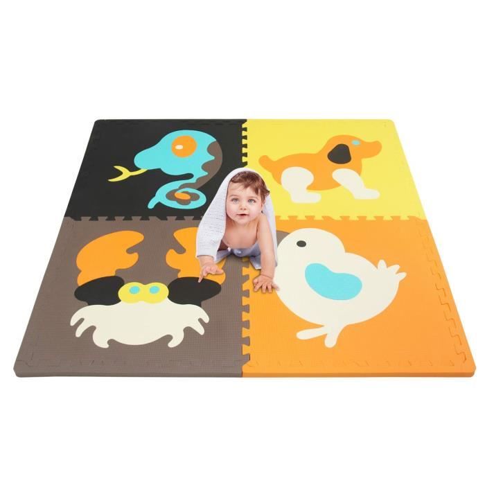 Tapis D Eveil E9vc8 Mousse Tapis De Jeu Grand Bebe Tapis De Jeu Jigsaw Puzzle Mat Big Mousse Tapis De Jeu Epaissie Souple Non Toxiqu Cdiscount Puericulture Eveil Bebe