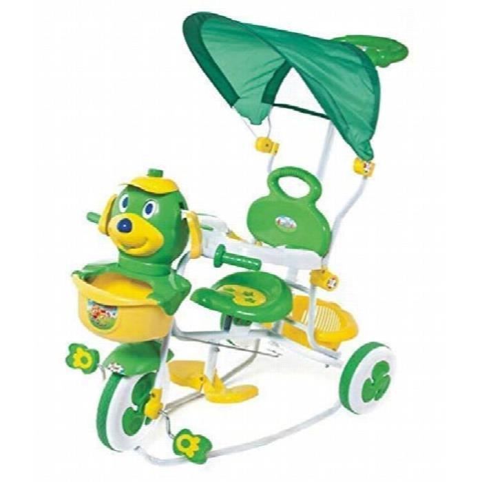 Triporteur Jbdj1 Bebe Tricycle Tongue Mignon De Visage De Chien Chasser Meres Amour Avec Controle Parental Avec Panier De Stockage Prix Pas Cher Cdiscount