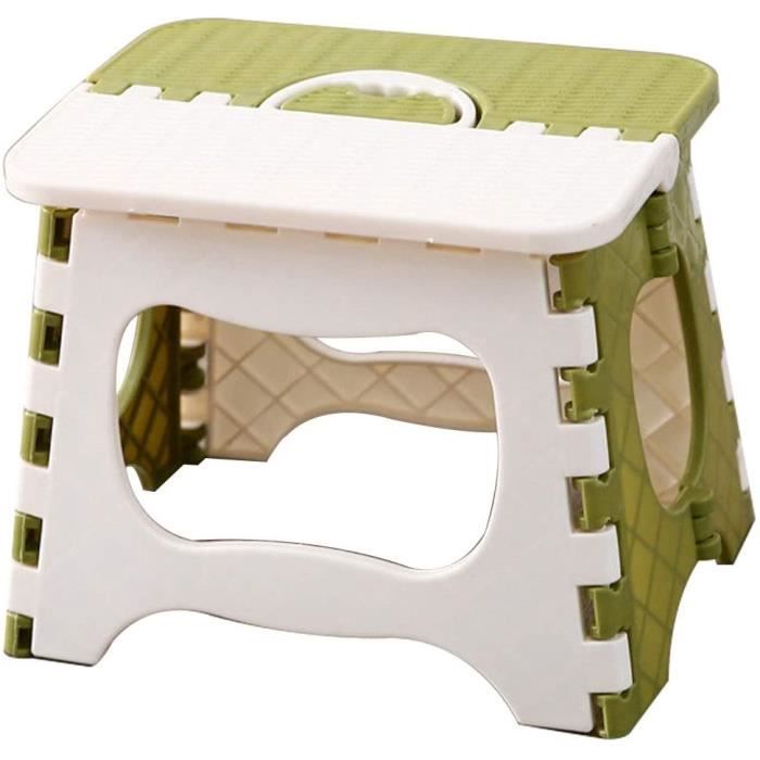 MARCHEPIED Tabouret Pliable en Plastique Léger Tabouret à Monte Pliante