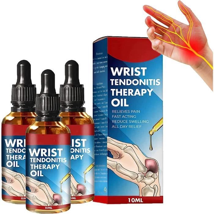 Gfouk German Wrist Tendonitis Therapy Oil, Muscle Massage Oil For Body
