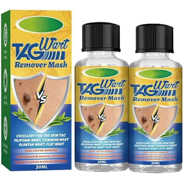 Kit 2 En 1 élimination Verrues Et Papillomes - Sans Douleur, 90g, Neuf Sous Emballage, Origine Chine