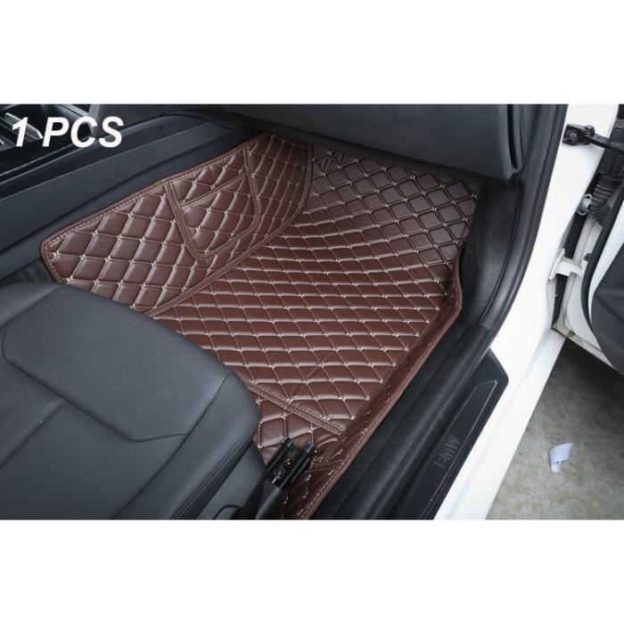 Tapis de sol automobile en cuir sur mesure pour hommes et femmes,couverture  complète,tapis de voiture de luxe pour - 1 PCS[B6660]