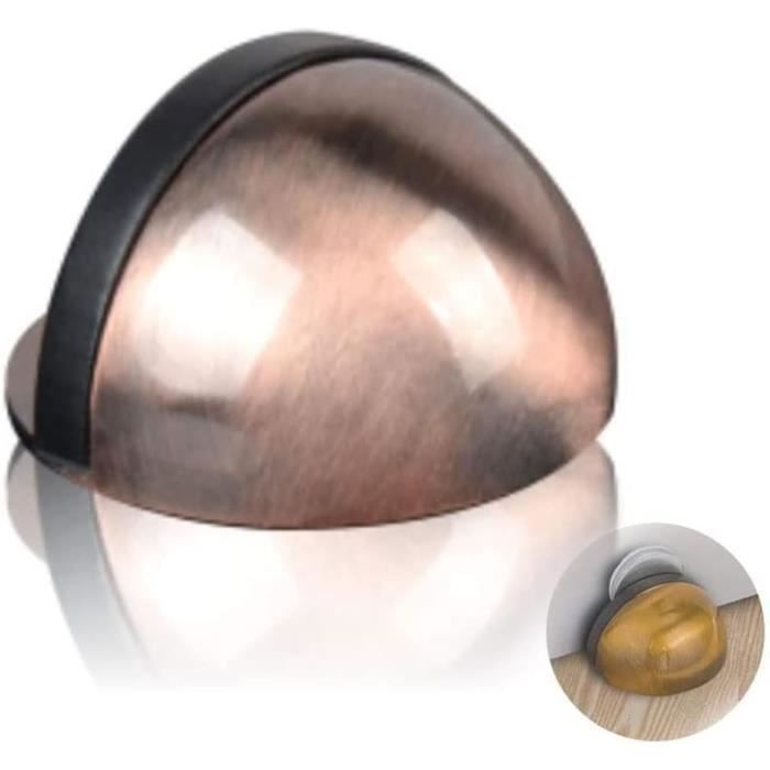 Butée De Porte DORMA TZ5000 - Acier Inoxydable, Diamètre 63 Mm, Fixation Au Sol