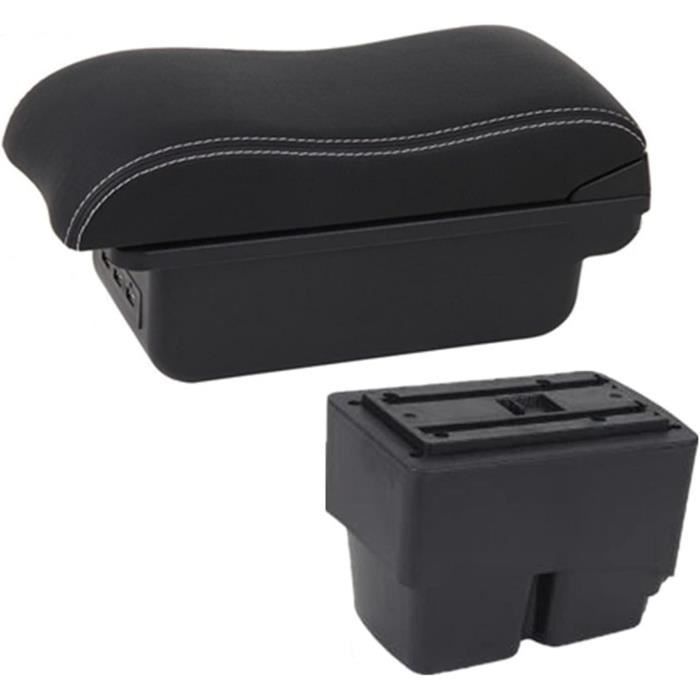 Boîte D'Accoudoir Universelle KIMISS Pour Console Centrale De Voiture - Avec USB Et Rangement Réglable