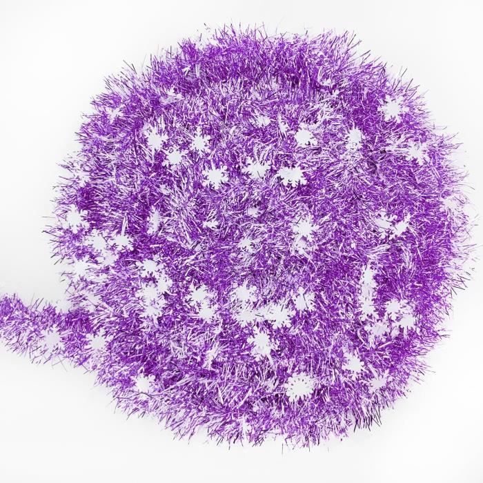 Grosse Guirlande De Noël Métallique De 10 M De Long Pour Sapin De Noël