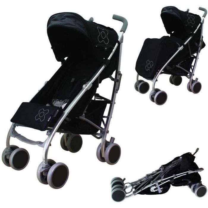 poussette canne facile a plier