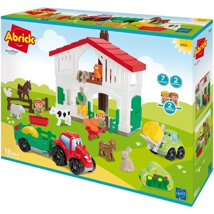 Jouet - ECOIFFIER - La ferme - Abrick - Enfant - Multicolore - 18 mois -  Cdiscount Jeux - Jouets