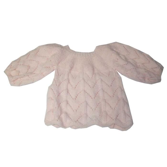 Brassiere Naissance En Laine Layette 100 Acrylique Cdiscount Puericulture Eveil Bebe