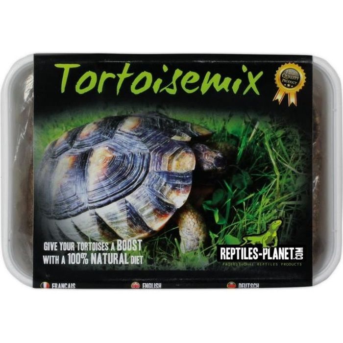 nourriture pour tortue terrestre tortoise mix graines à germer reptiles-planet
